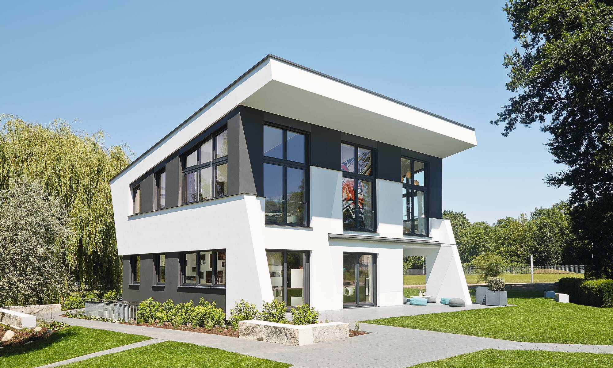 Contemporary urban loft style self-build home