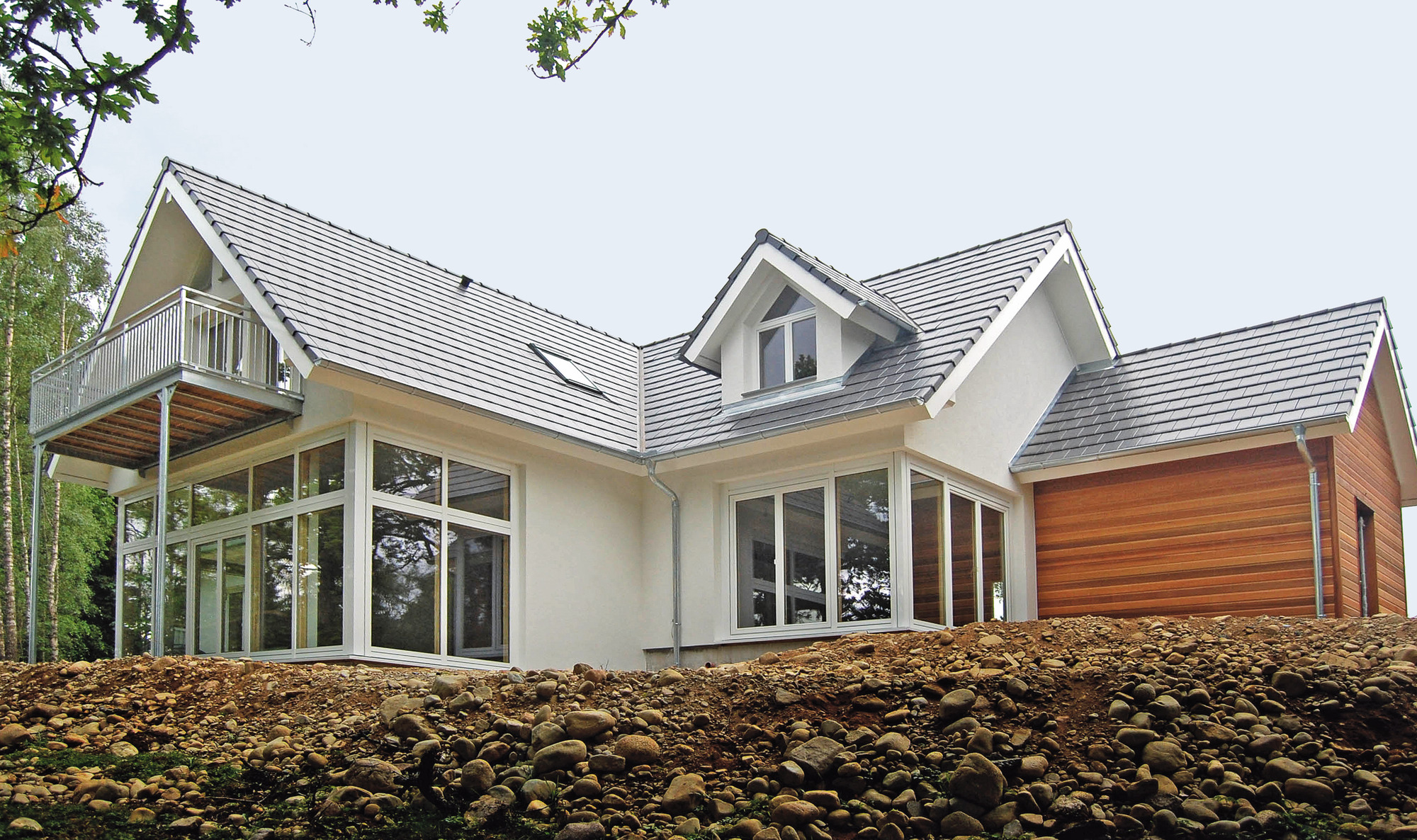 Timber Frame Prefab Home In Scotland