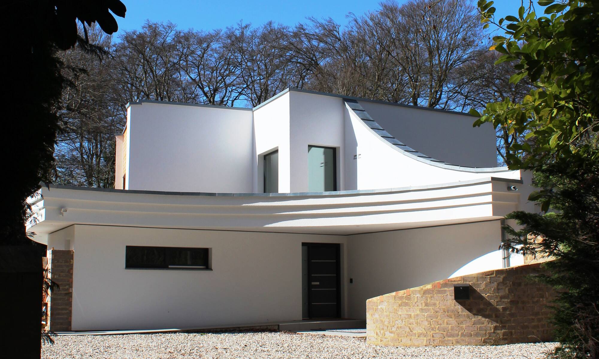 Contemporary eco-friendly home with bespoke design